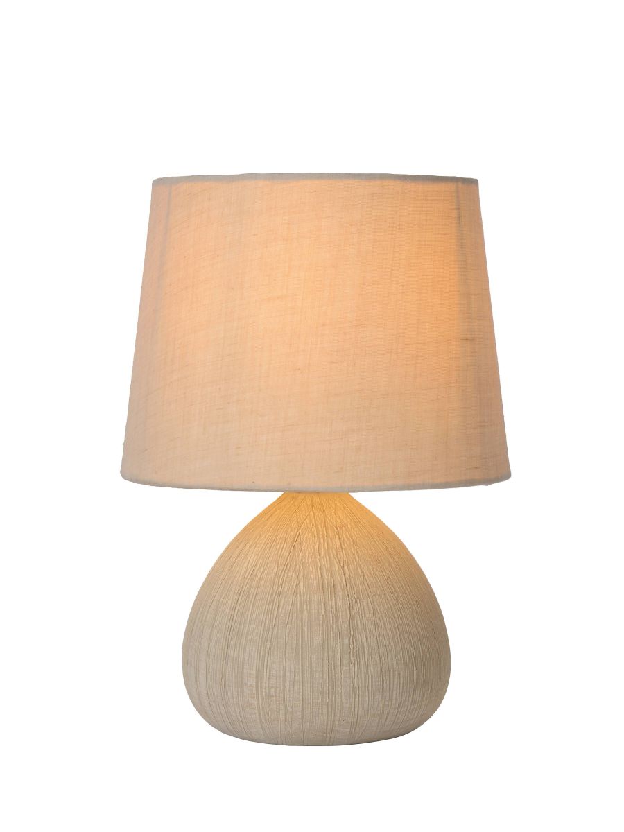 RAMZI LAMPE DE TABLE CRÈME