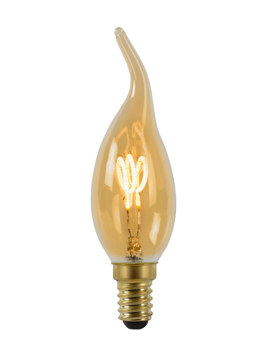 CT35 AMPOULES FILAMENT Ø 3,5 CM LED DIM. E14 1X3W 2200K AMBRE