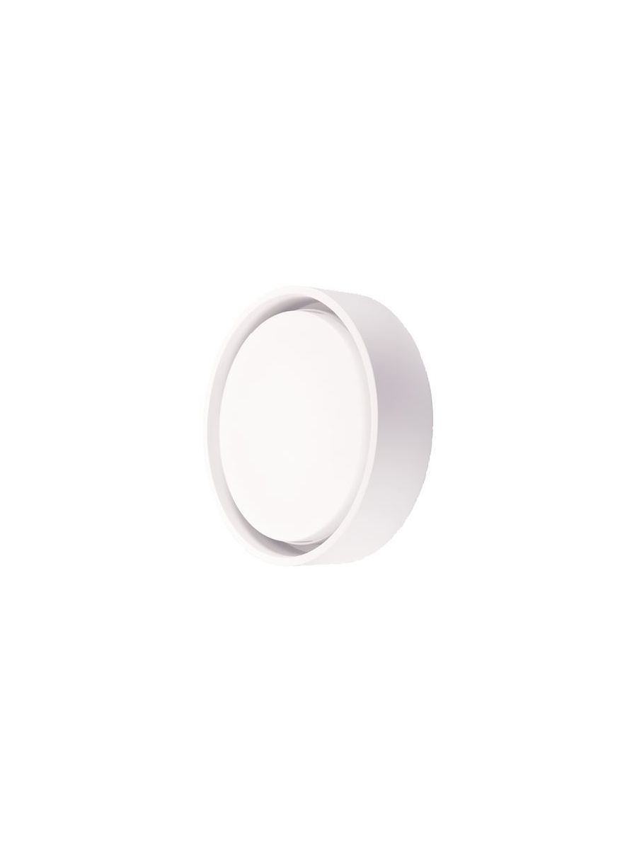 FRAME ROUND BLANC LED 3000K DÉTECTEUR