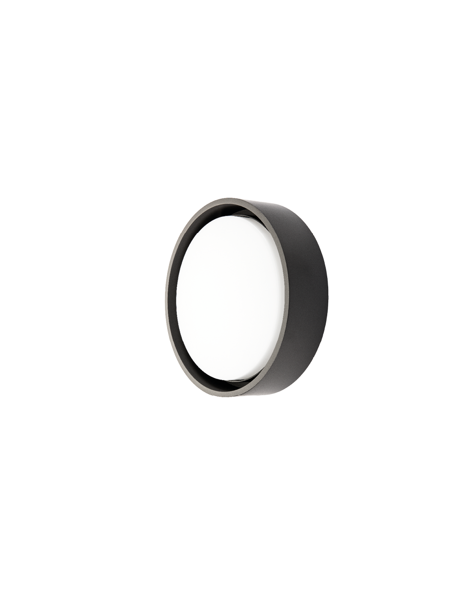 FRAME ROUND GRAPHITE LED 3000K DÉTECTEUR