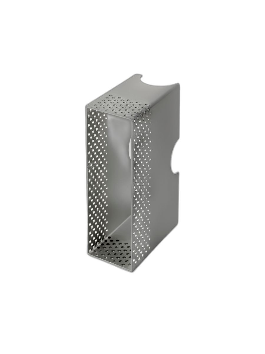 WALL BOX - BORGO 55 BRIGHT ZINC PLATED