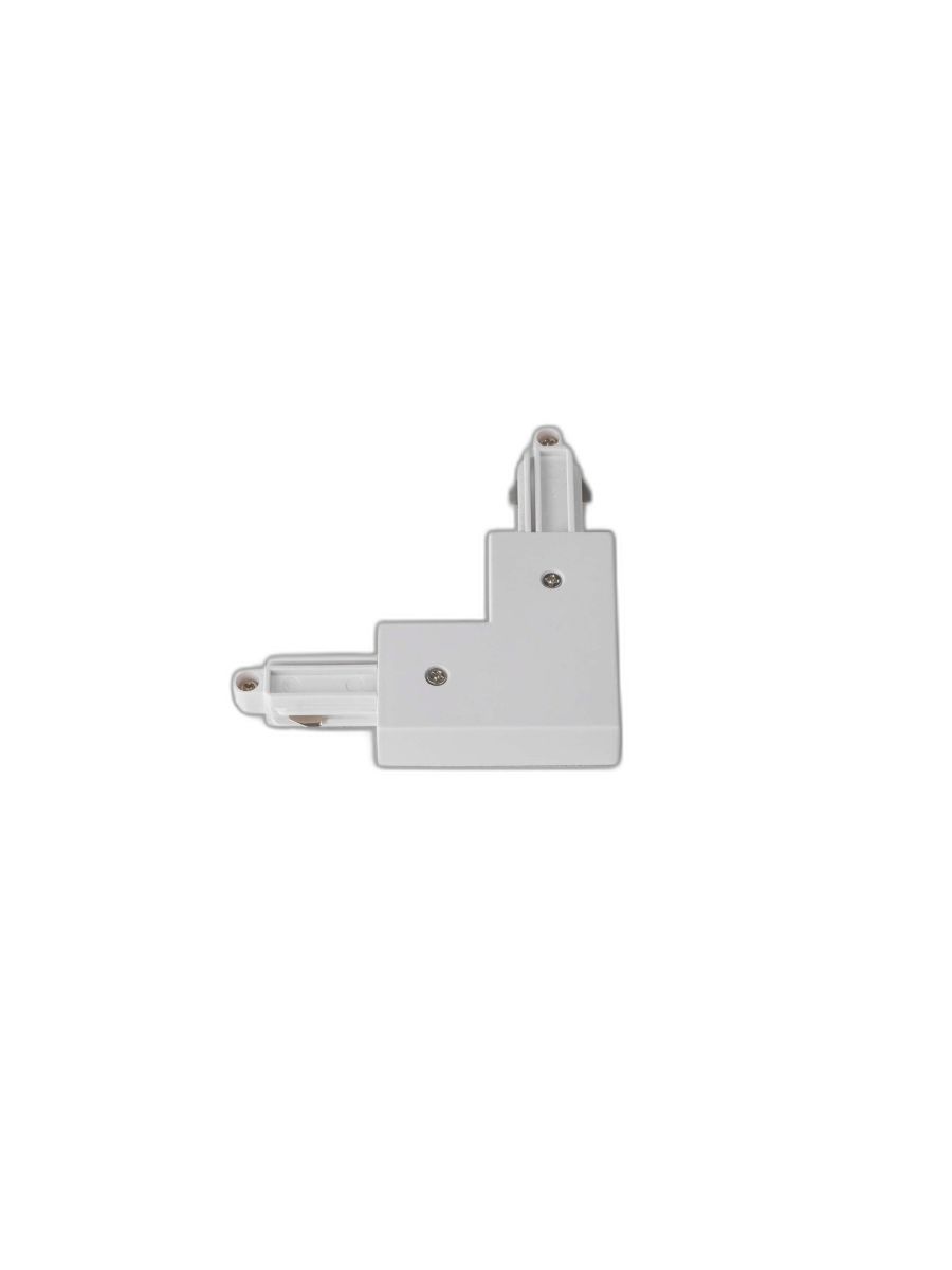 TRACK 90  CORNER CONNECTOR LEFT MATT WHITE