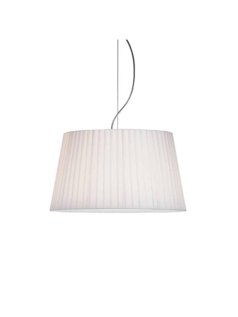 TAPERED ROUND 400 PLEATED WHITE