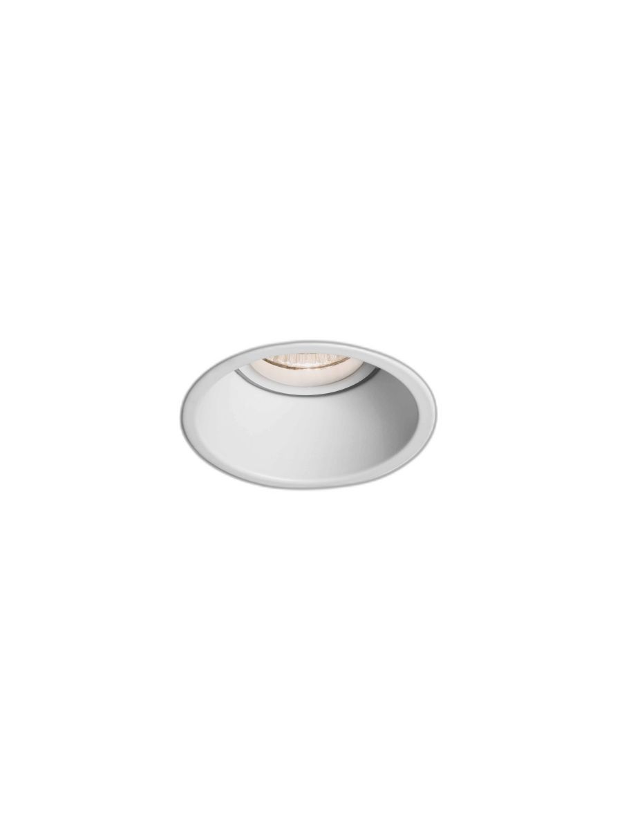 MINIMA ROUND FIXED MATT WHITE