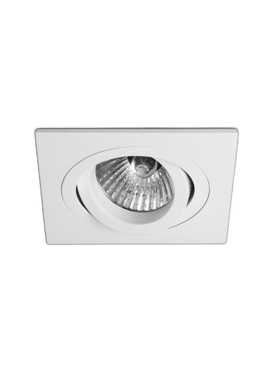 TARO SQUARE ADJUSTABLE FIRE-RATED MATT WHITE