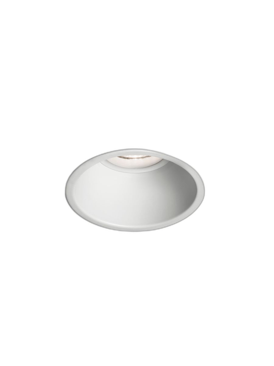 MINIMA ROUND LED TEXTURED WHITE
