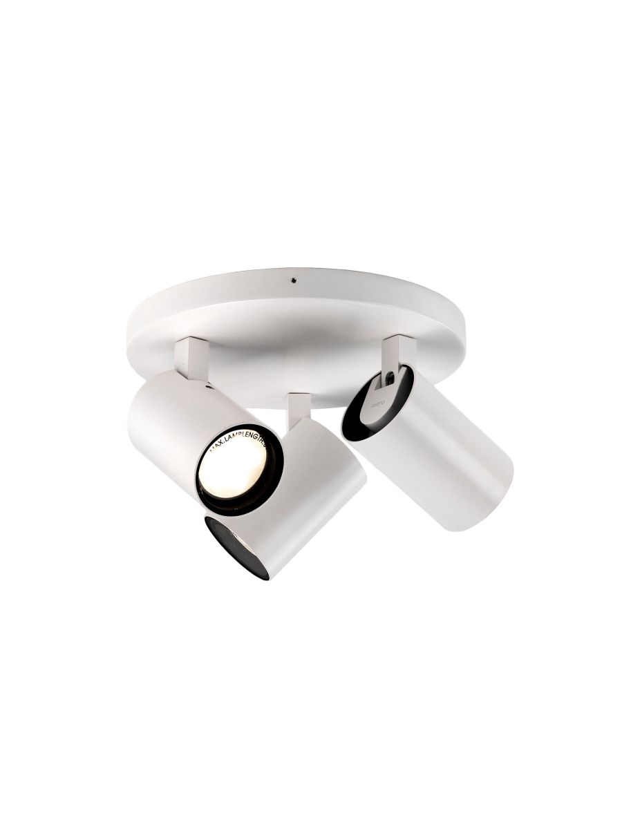 AQUA TRIPLE ROUND MATT WHITE