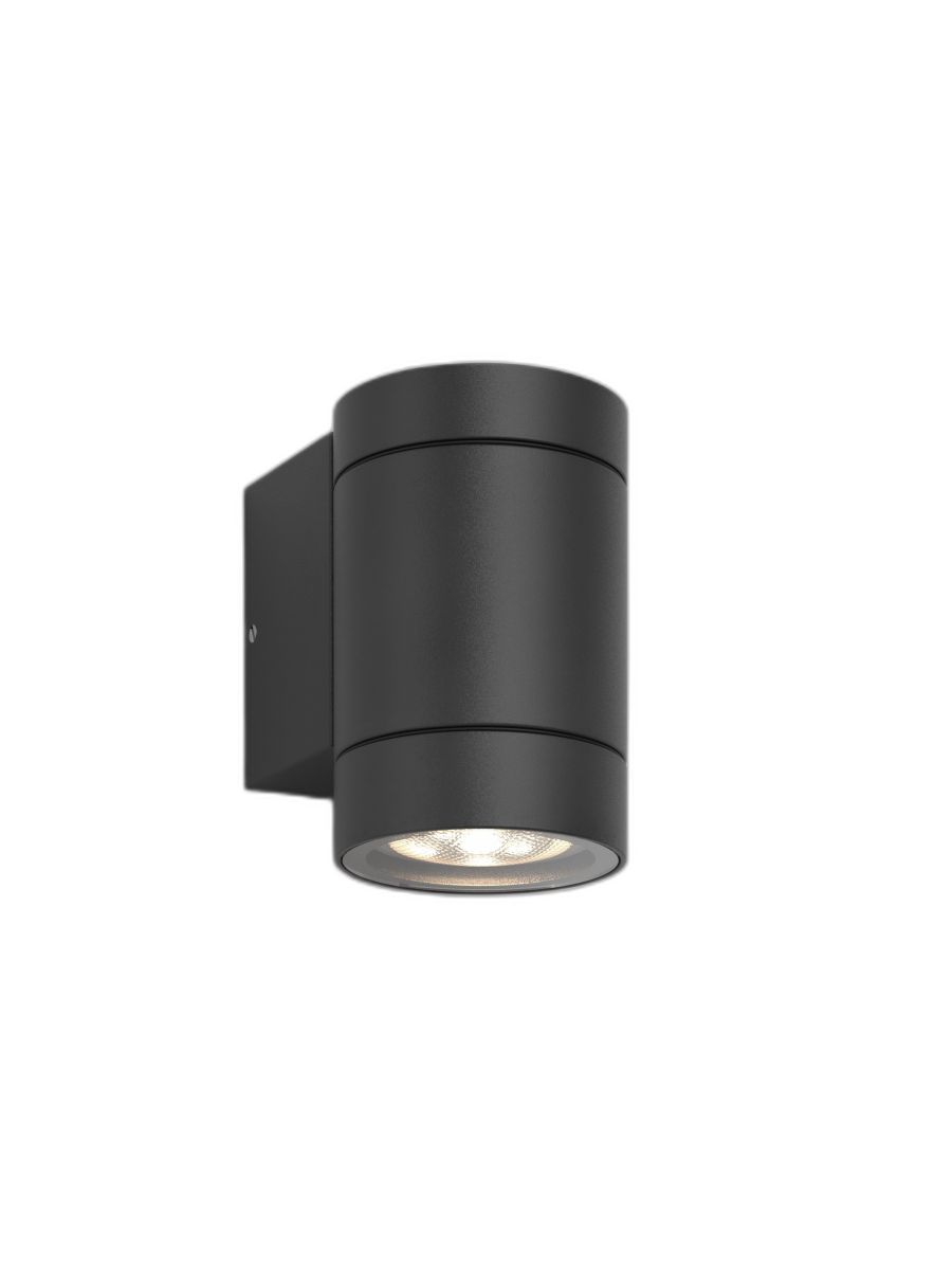 DARTMOUTH SINGLE LED TEXTURED BLACK