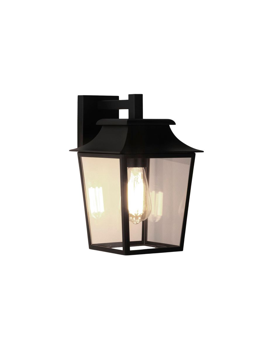 RICHMOND WALL LANTERN 200 TEXTURED BLACK