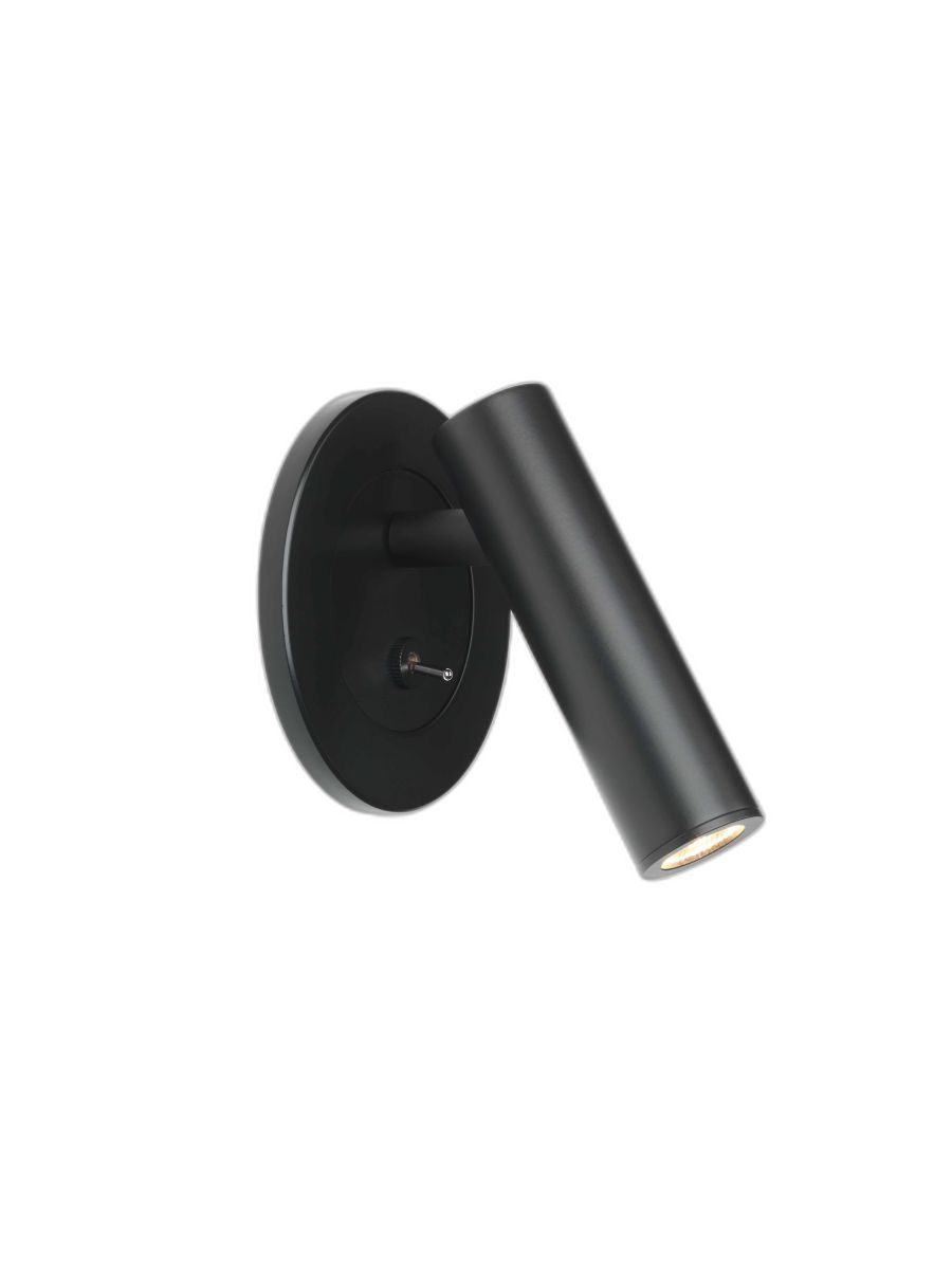ENNA RECESS SWITCHED LED MATT BLACK