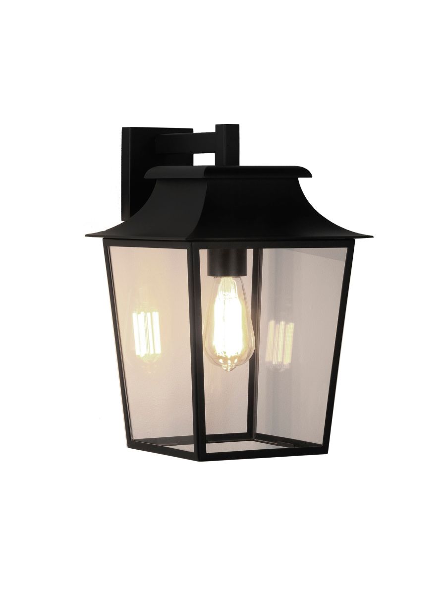 RICHMOND WALL LANTERN 254 TEXTURED BLACK