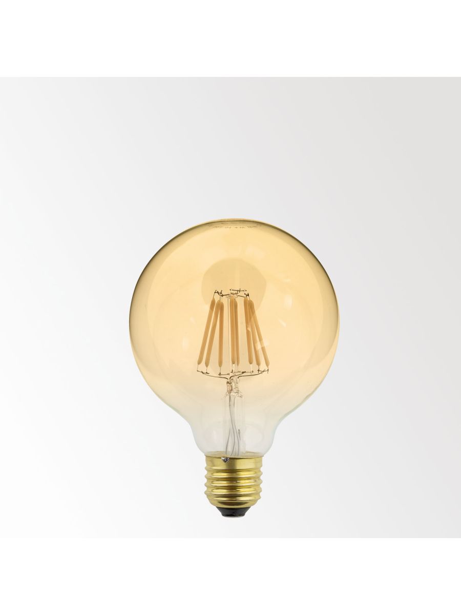 LED FILAMENT GL95 E27 8W 2700K - GOLD