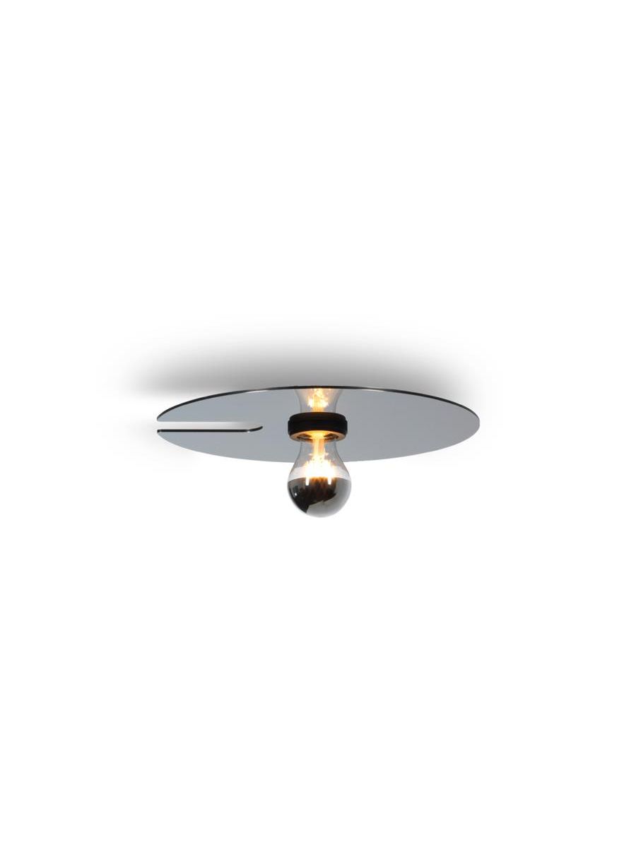 MIRRO 1.0 MUR/PLAFOND APPARENT NOIR-CHROME