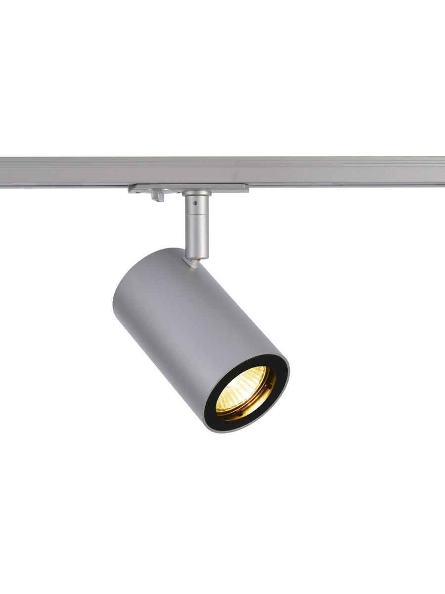 SPOT ENOLA_B TRACK, QPAR51, GRIS ARGENTÉ, 50°W, ADAPTATEUR MONOPHASÉ INCLUS