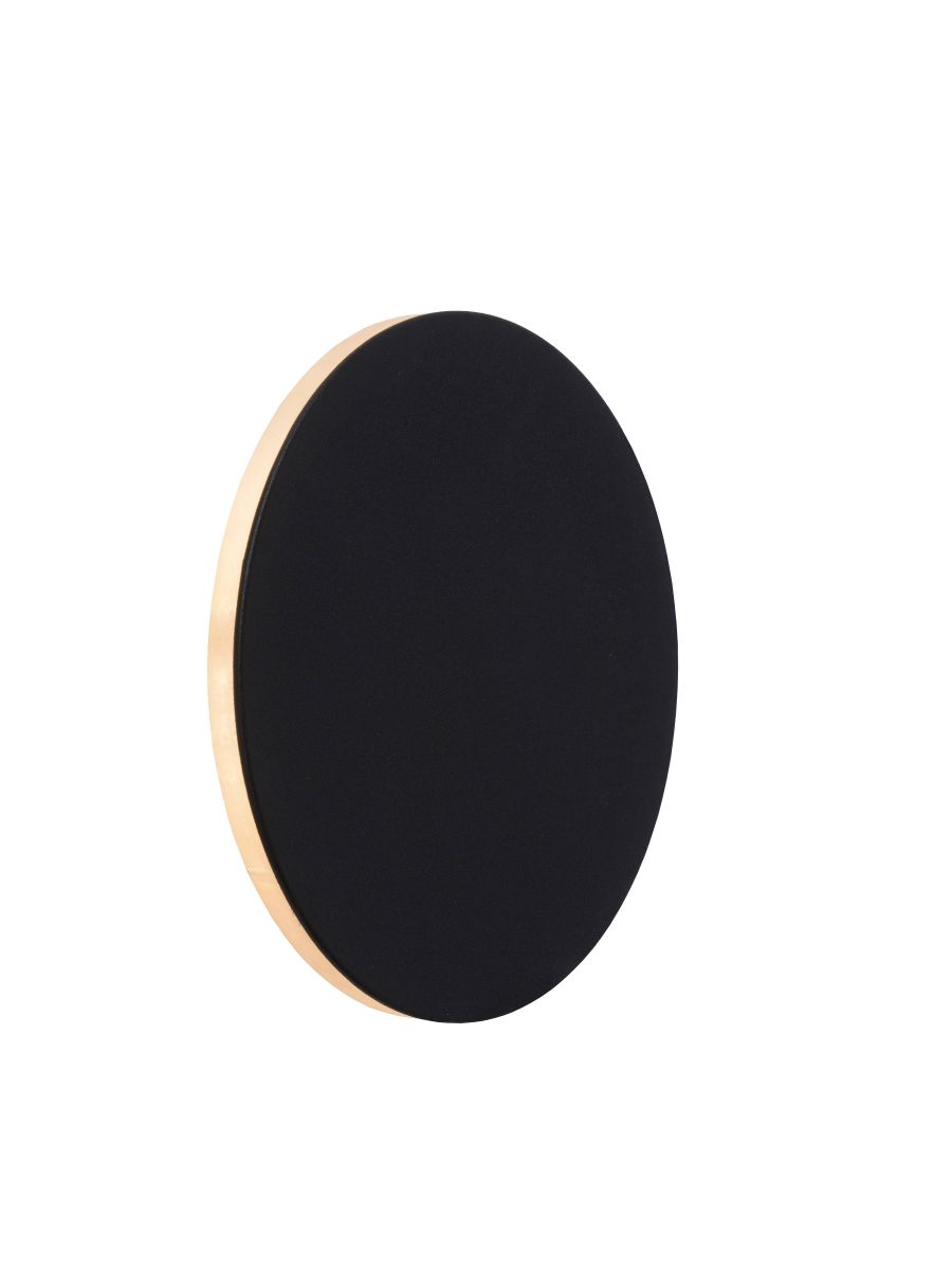 EKLYPS LED APPLIQUE MURALE Ø 15 CM LED 1X6W 3000K NOIR