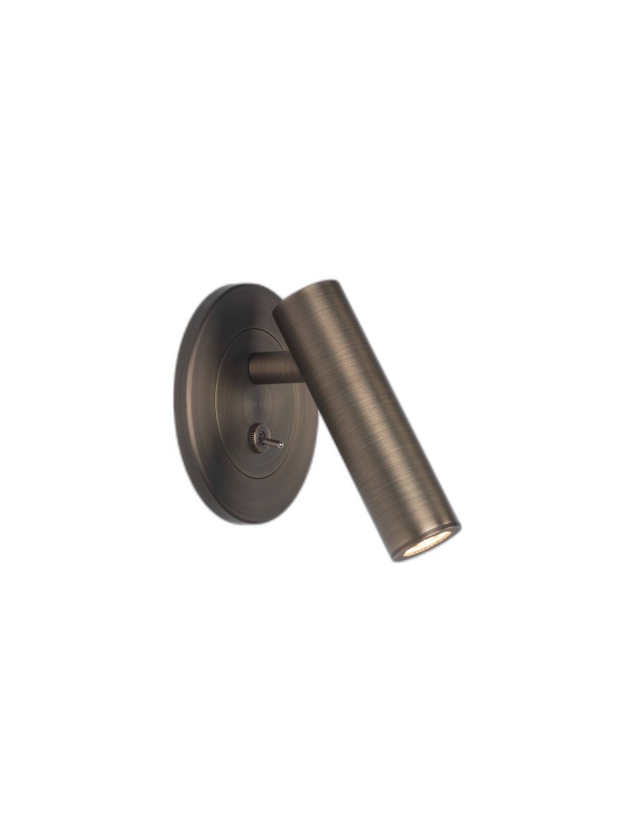 ENNA RECESS SWITCHED LED MATT BRONZE