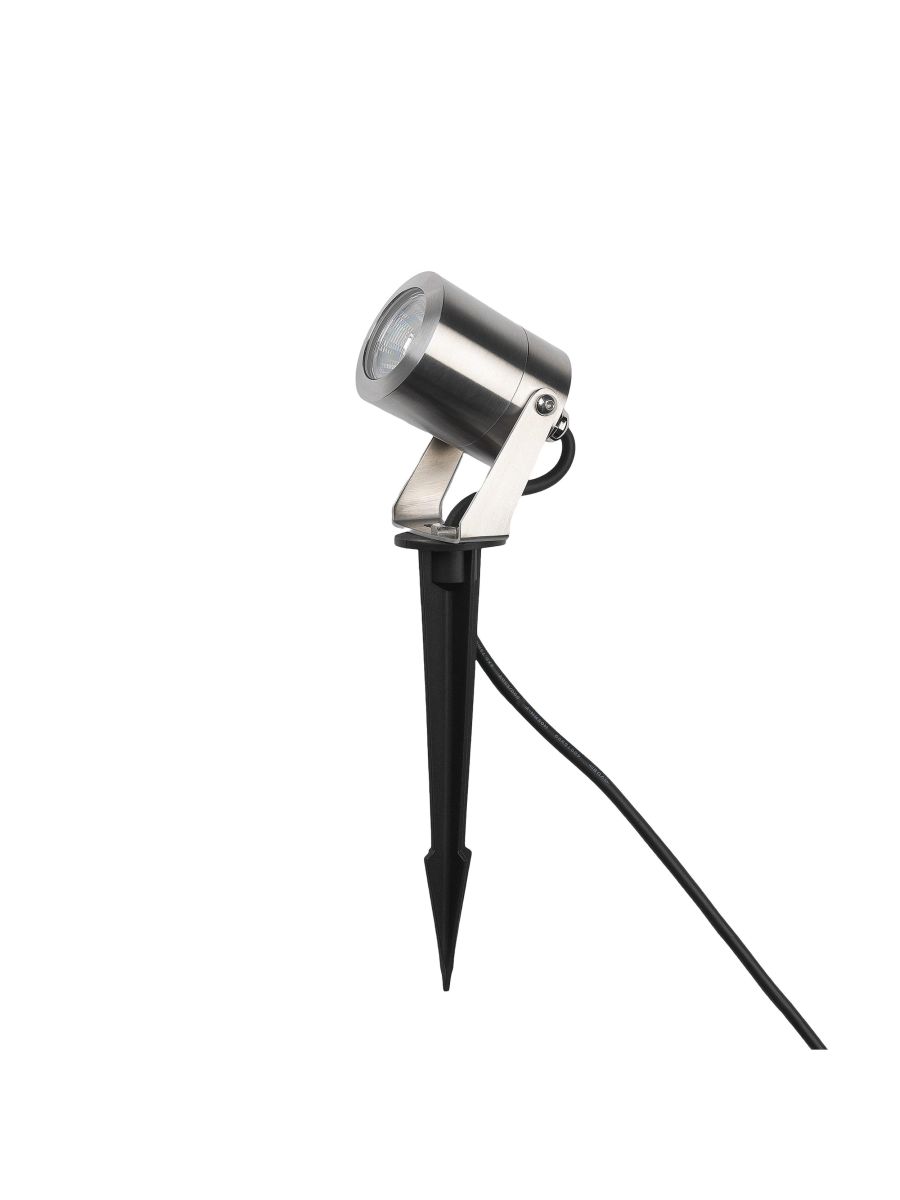 SKYE SPIKE SPOT BRUSHED STAINLESS STEEL