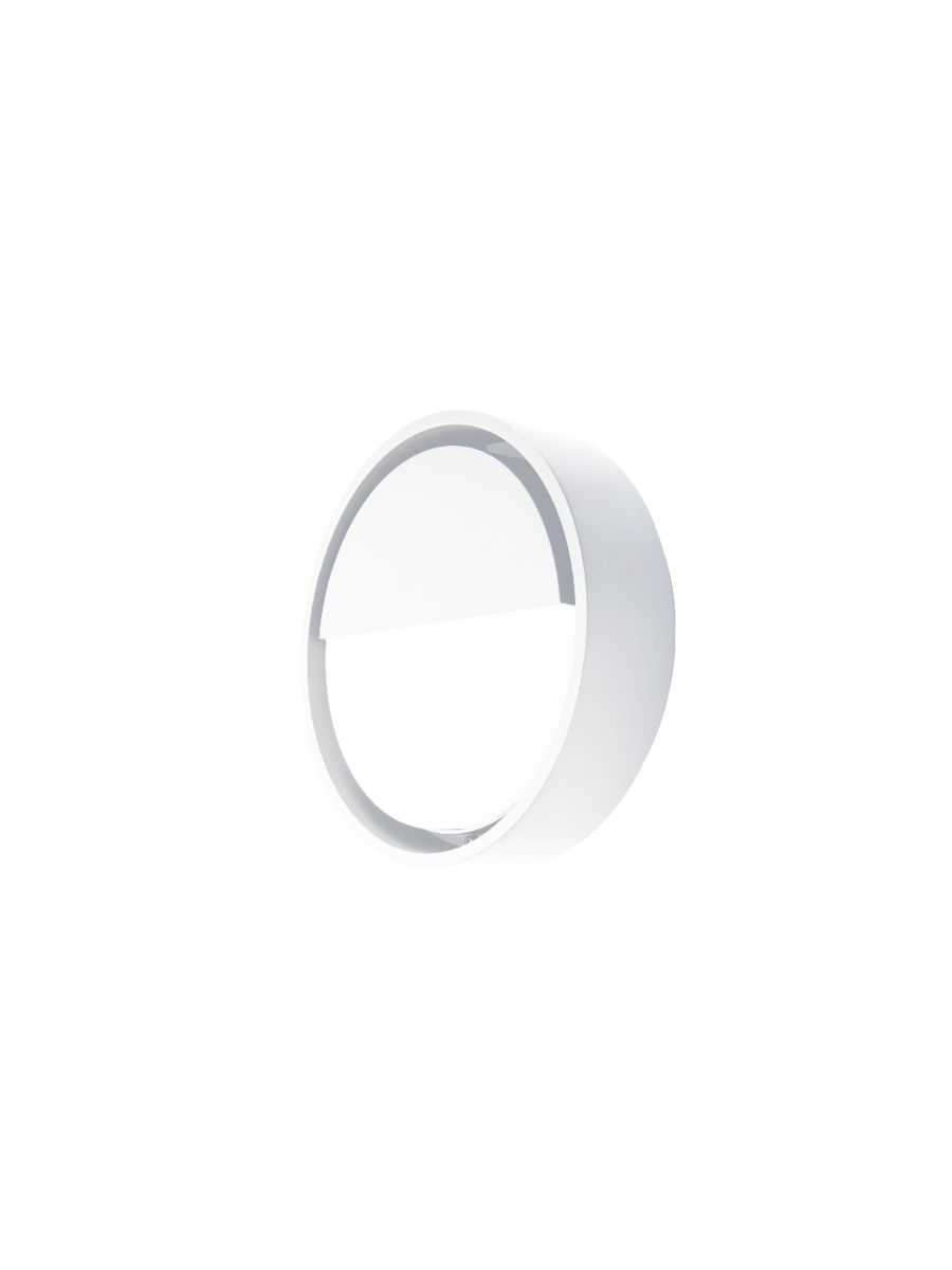 FRAME ROUND WALL BLANC LED 3000K COUPURE DE PHASE