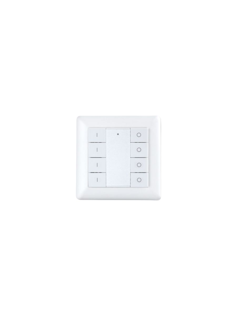 ZIGBEE CONTROLEUR MURAL MONO 4 ZONES BLANC (3VDC INCLUS)