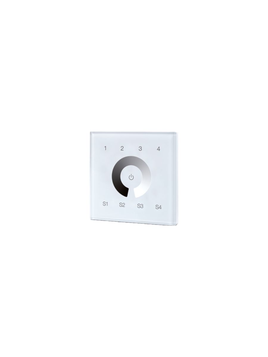 ZIGBEE CONTROLEUR MURAL MONO 4 ZONES BLANC (230VAC)