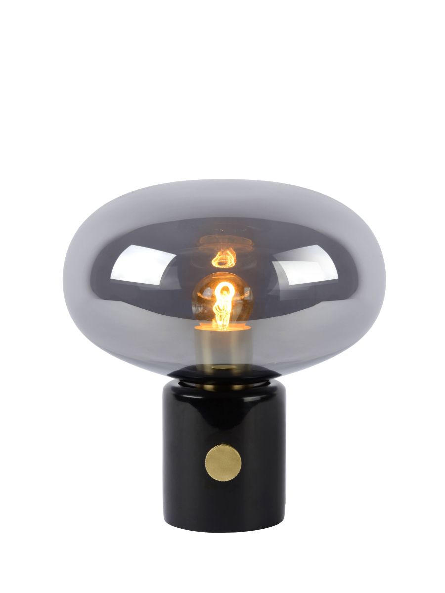 CHARLIZE LAMPE DE TABLE Ø23 1XE27 FUMÉ