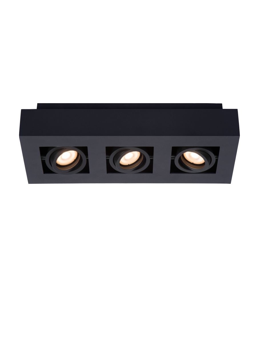 XIRAX SPOT PLAFOND 3X5W NOIR