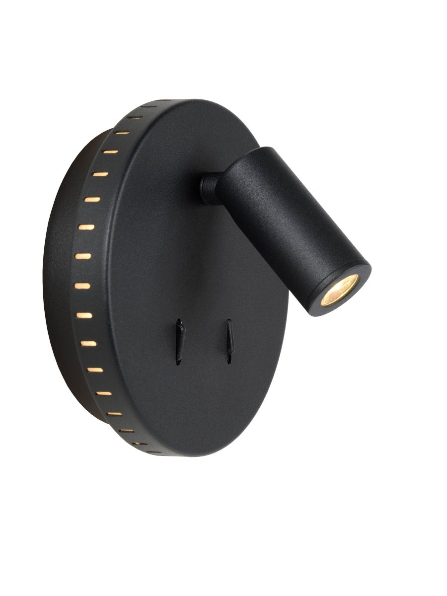 BENTJER APPLIQUE MURALE Ø 14 CM LED 1X11W 3000K NOIR