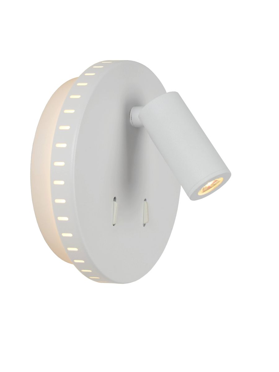 BENTJER APPLIQUE MURALE Ø 14 CM LED 1X11W 3000K BLANC