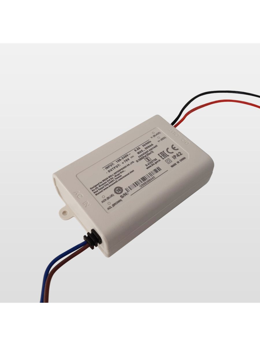 CONVERTISSEUR 16W DIM TRIAC 350mA G.3ANS IP42