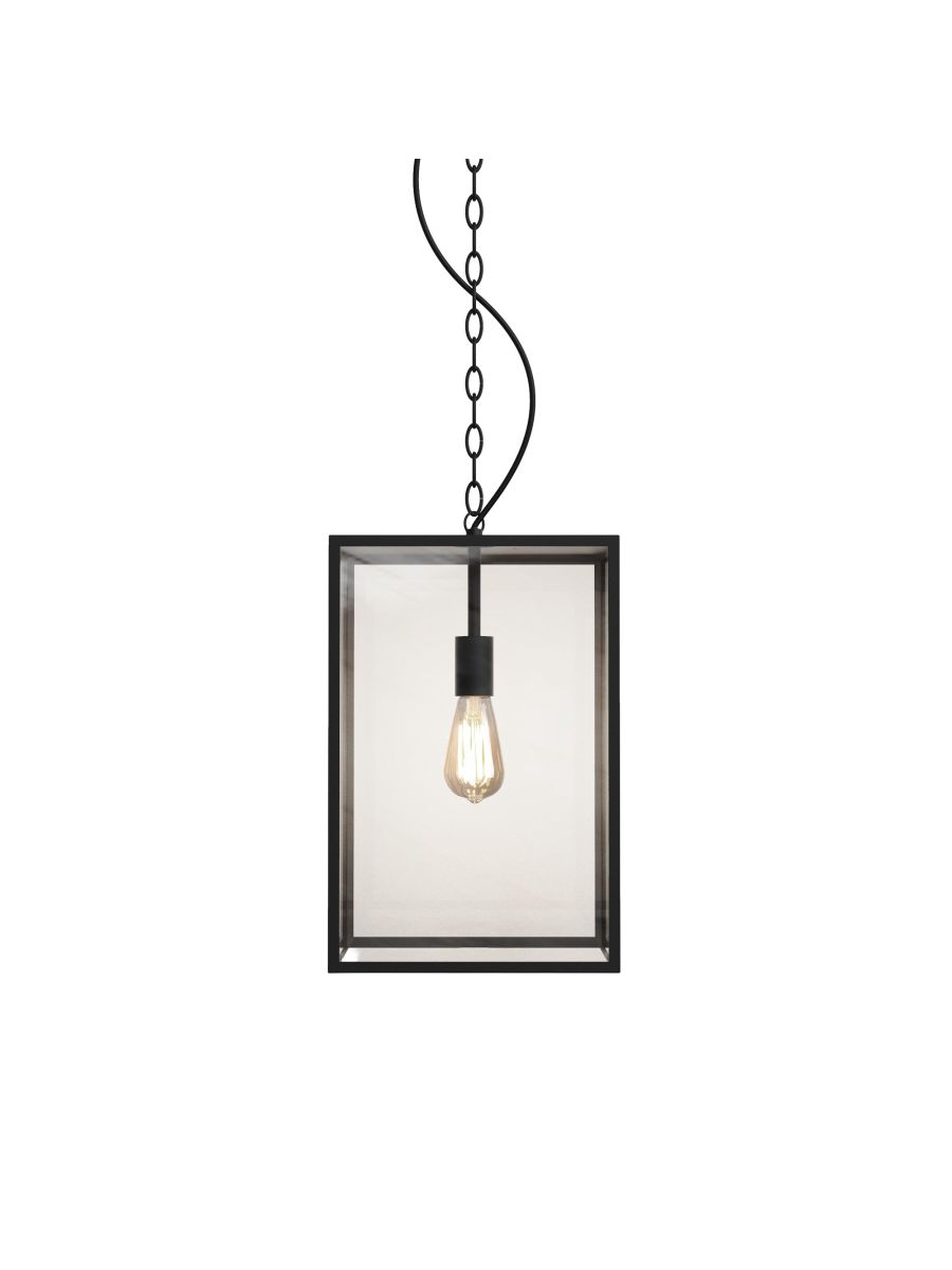 HOMEFIELD PENDANT 450 GLOSS GLAZE BLACK