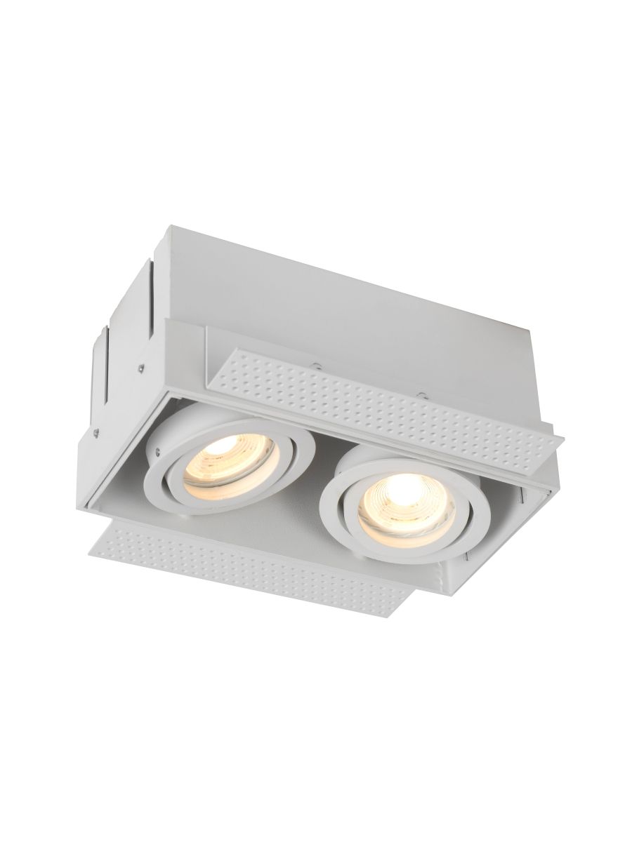 TRIMLESS SPOTS ENCASTRÉS 2XGU10 BLANC