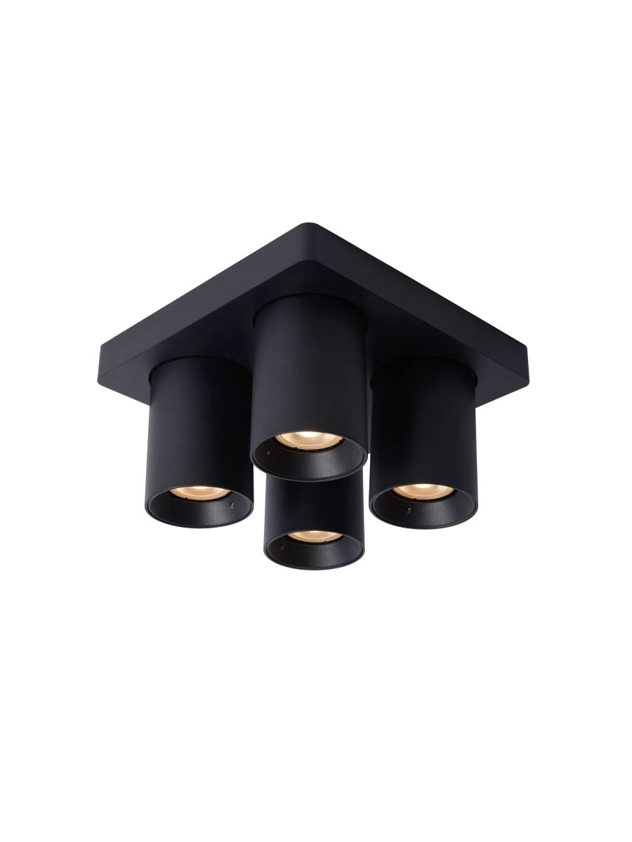NIGEL SPOT PLAFOND 4X5W NOIR