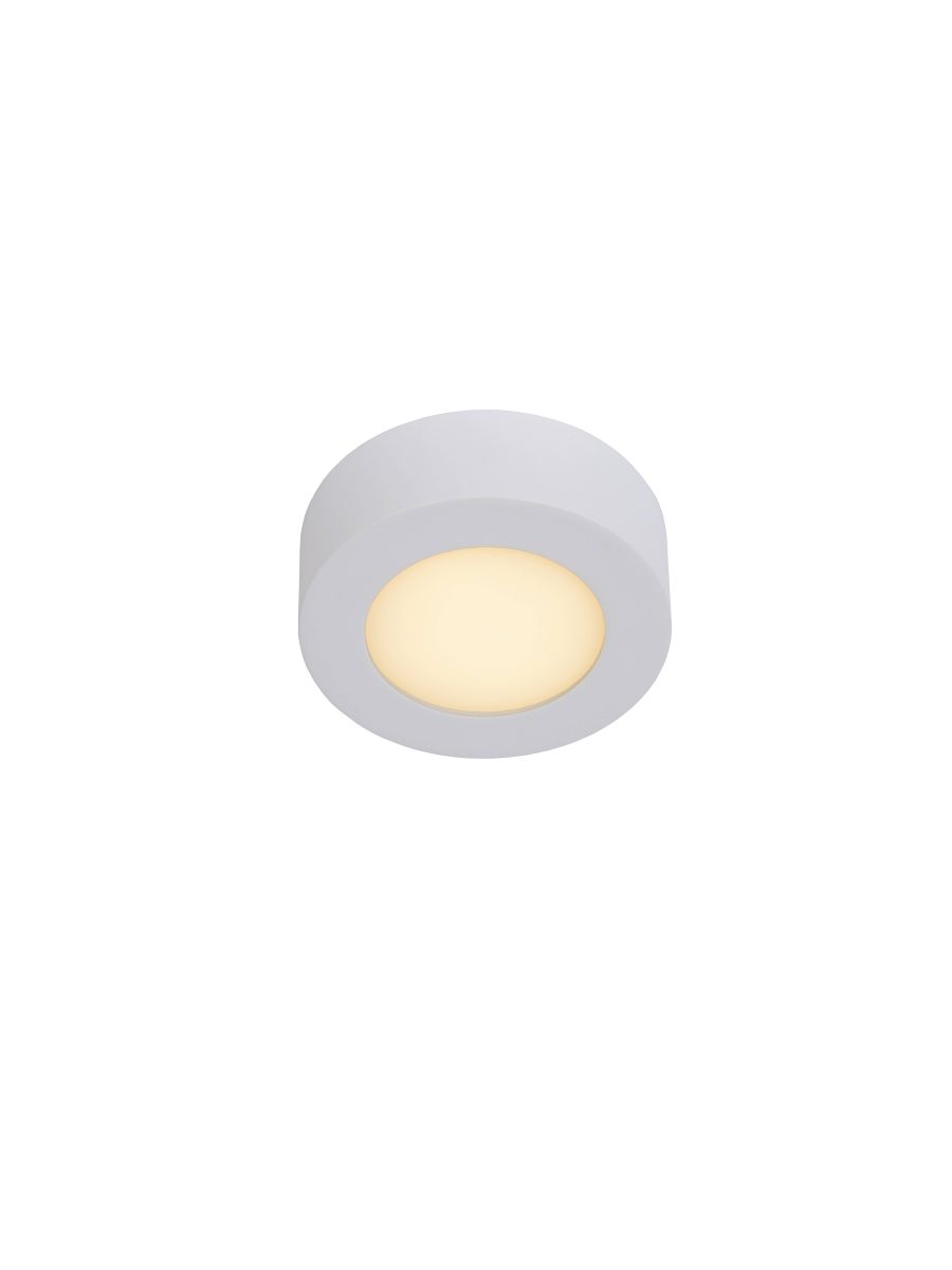 BRICE-LED PLAFONNIER SALLE DE BAIN Ø 11,7 CM LED DIM. 1X8W 3000K IP44 BLANC