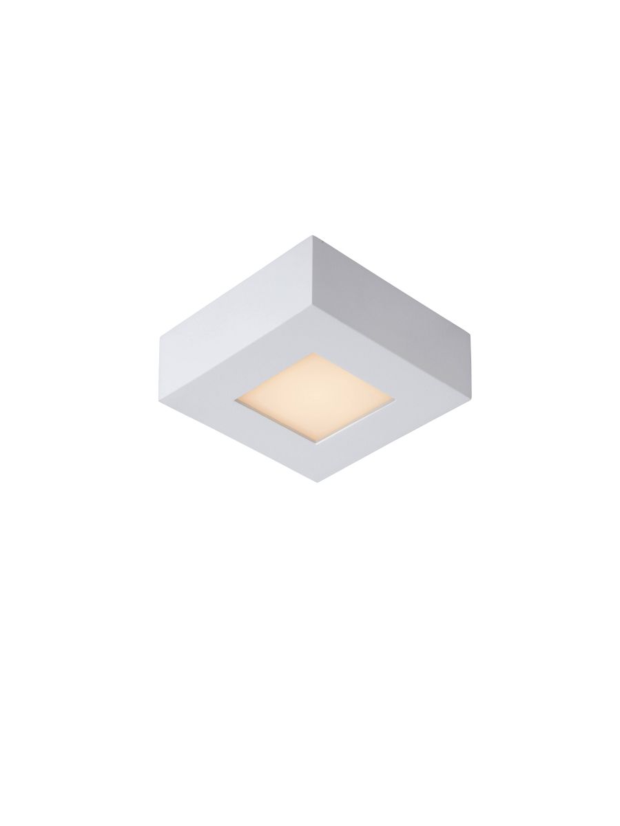 BRICE-LED PLAFONNIER SALLE DE BAIN LED DIM. 1X8W 3000K IP44 BLANC