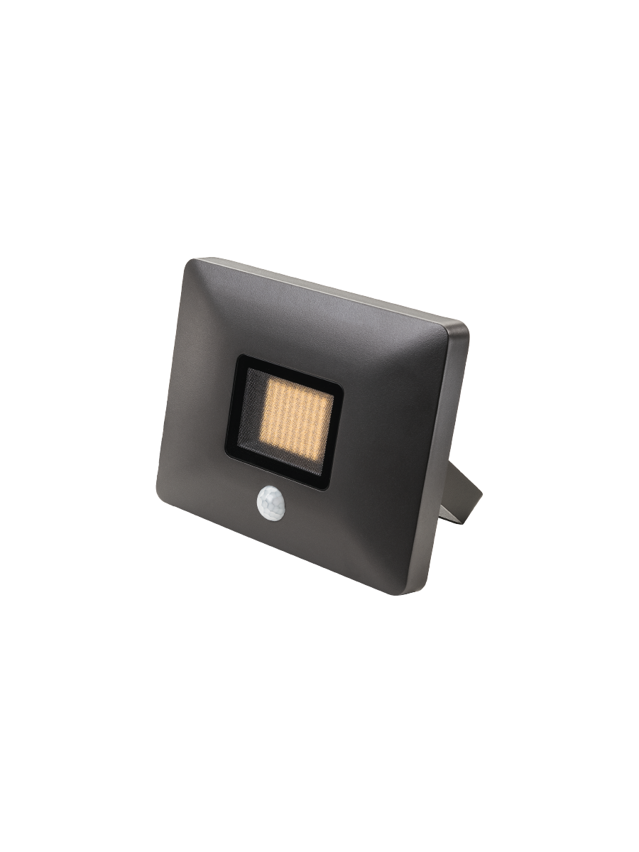 FLOM MAXI GRAPHITE LED 4000K DÉTECTEUR 