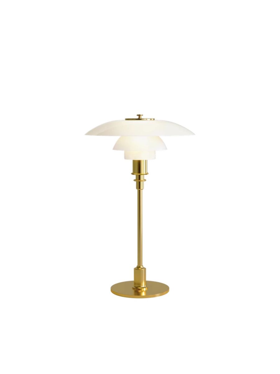 PH 3/2 LAMPE DE TABLE LAITON METALLISÉ