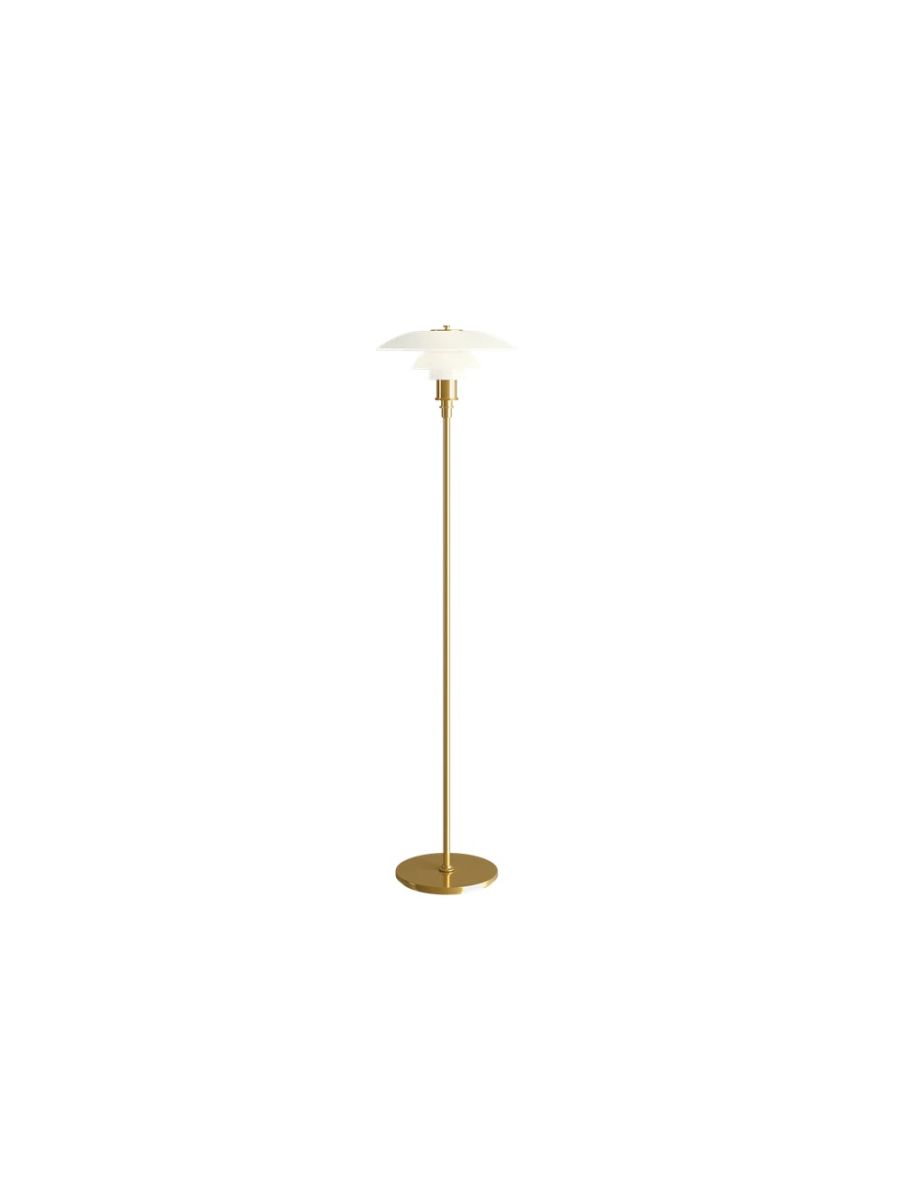 PH 3½-2½ LAMPADAIRE LAITON METALLISÉ