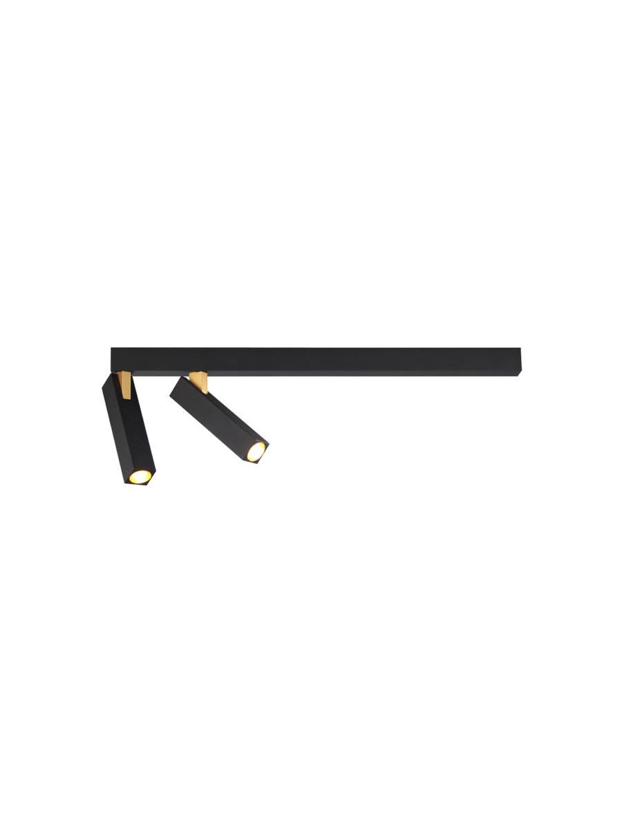 MICK PLAFOND / MUR APPARENT 2.0 LED 3000K NOIR