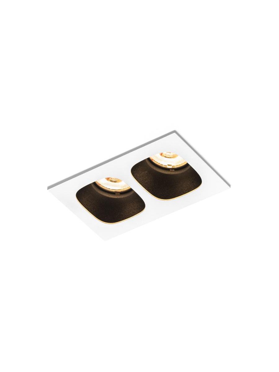 PIRRO CEILING REC 2.0 LED 2700K E 2X5W 500MA 18V CRI90