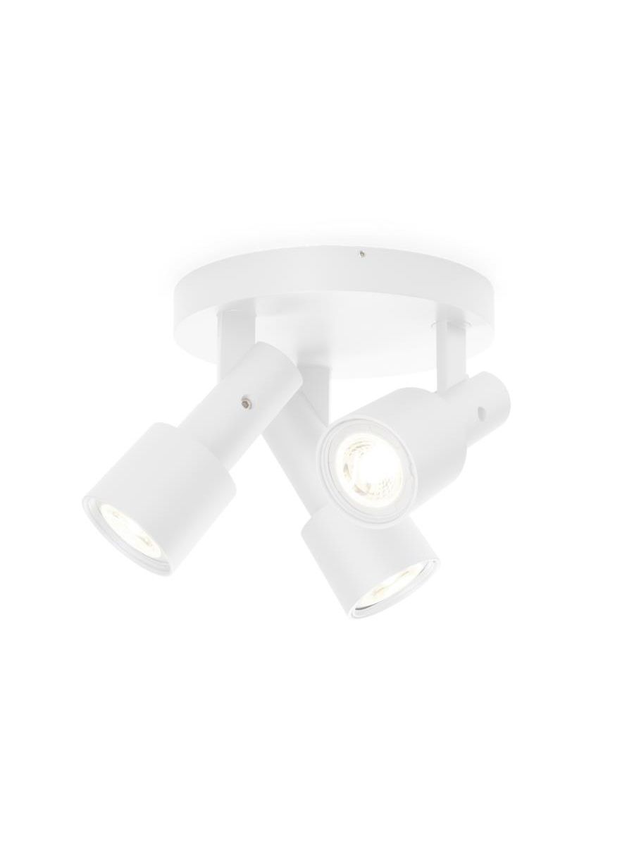SARA ON BASE CEILING SURF 3.0 PAR16 W MAX. 3X12W GU10 100-240VAC