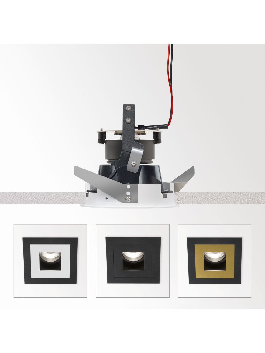 iMAX SQUARE ADJUSTABLE CL SPOTS APPARENT
