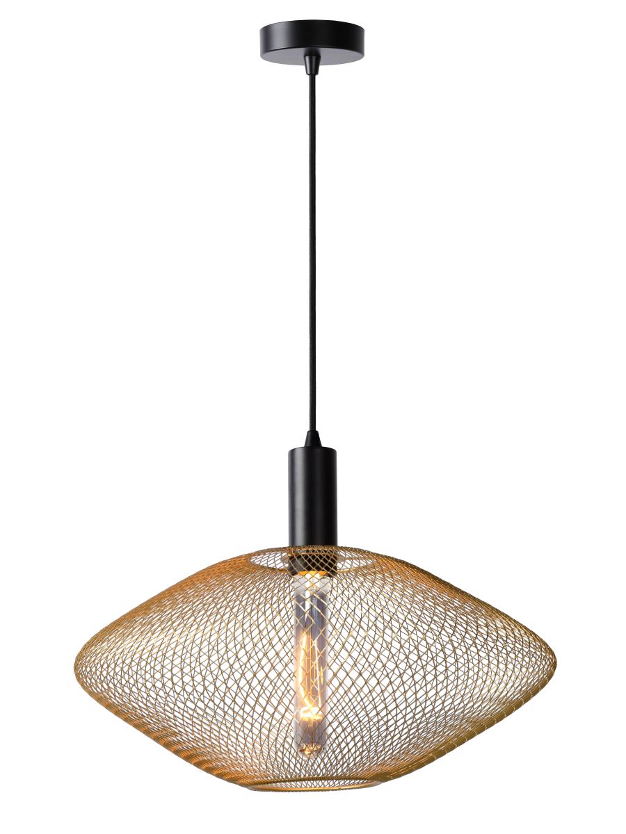 MESH SUSPENSION Ø 45 CM 1XE27 OR MAT / LAITON
