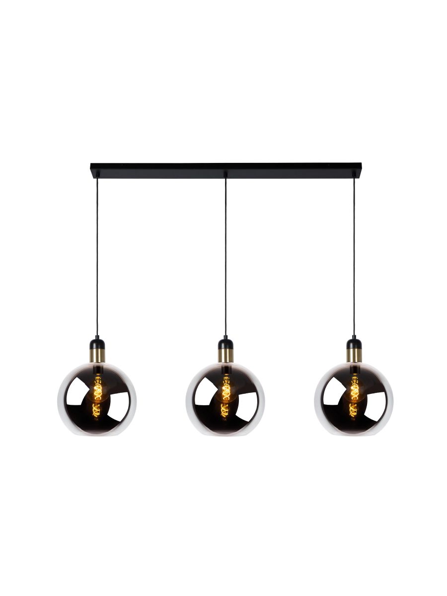 JULIUS SUSPENSION 3XE27 FUMÉ