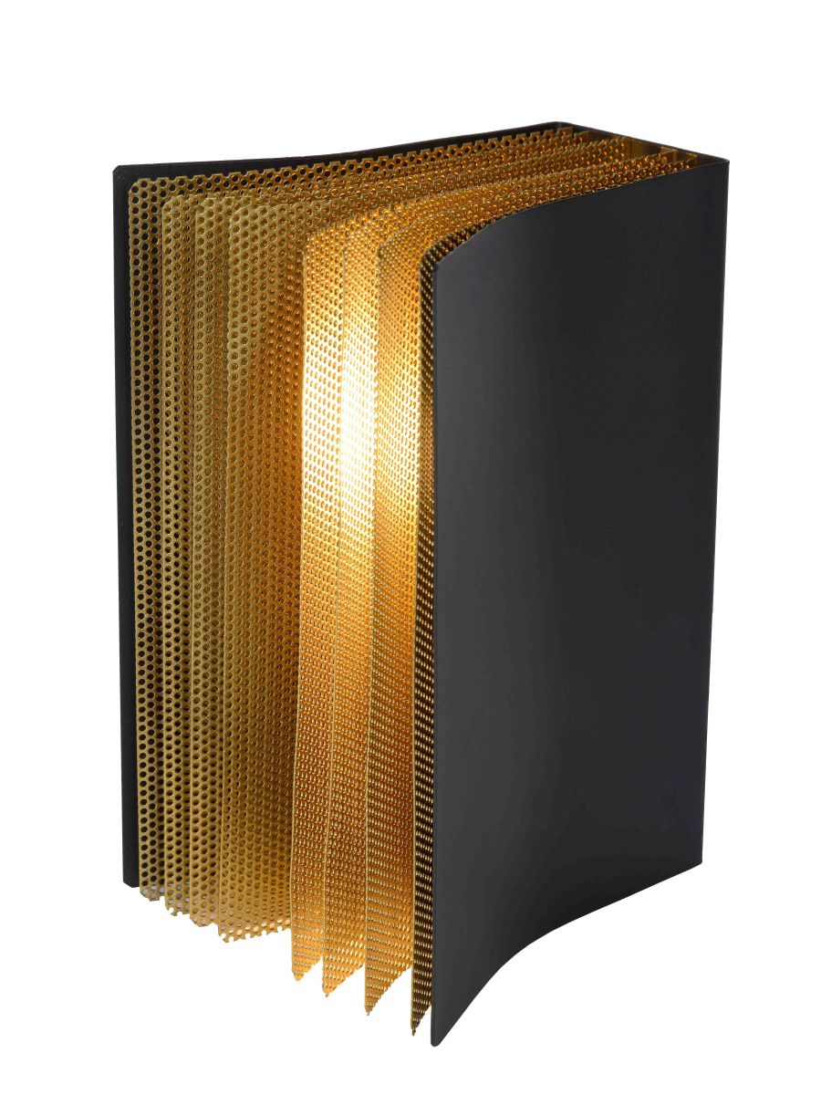 EXTRAVAGANZA LIVRET LAMPE DE TABLE NOIR
