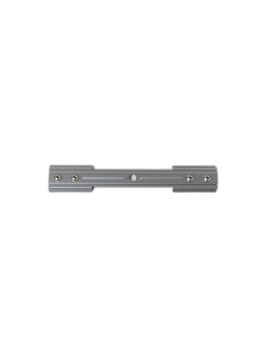 TRACK STRAIGHT SUPPORT BRIGHT ZINC PLATED