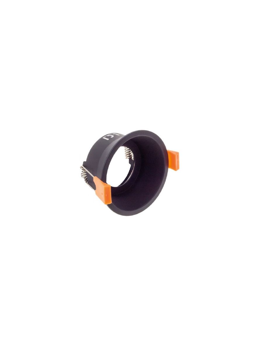 SPOT BASSE LUM. Ø85 NOIR IP54