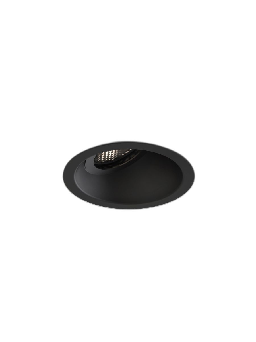 MINIMA SLIMLINE 25 FIRE-RATED IP65 MATT BLACK