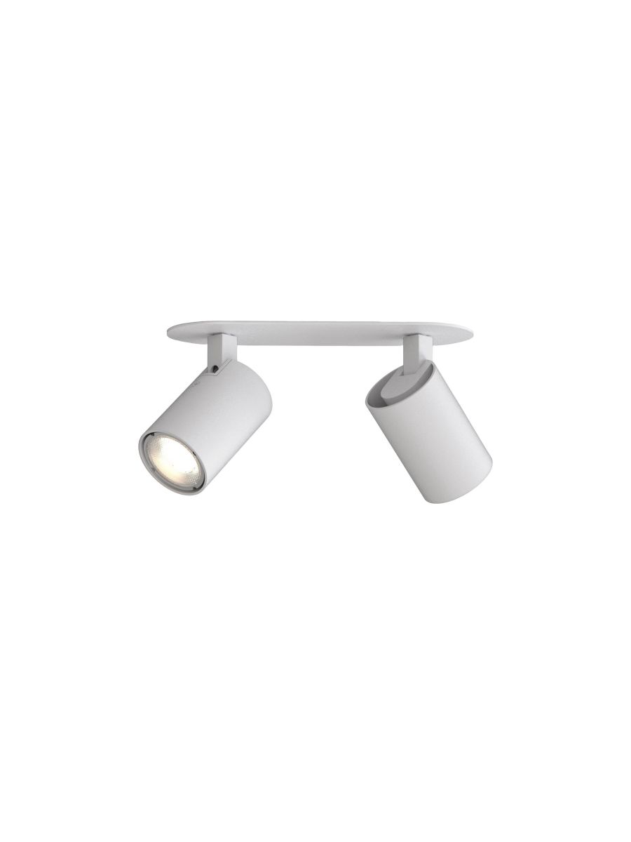 ASCOLI TWIN RECESSED TEXTURED WHITE