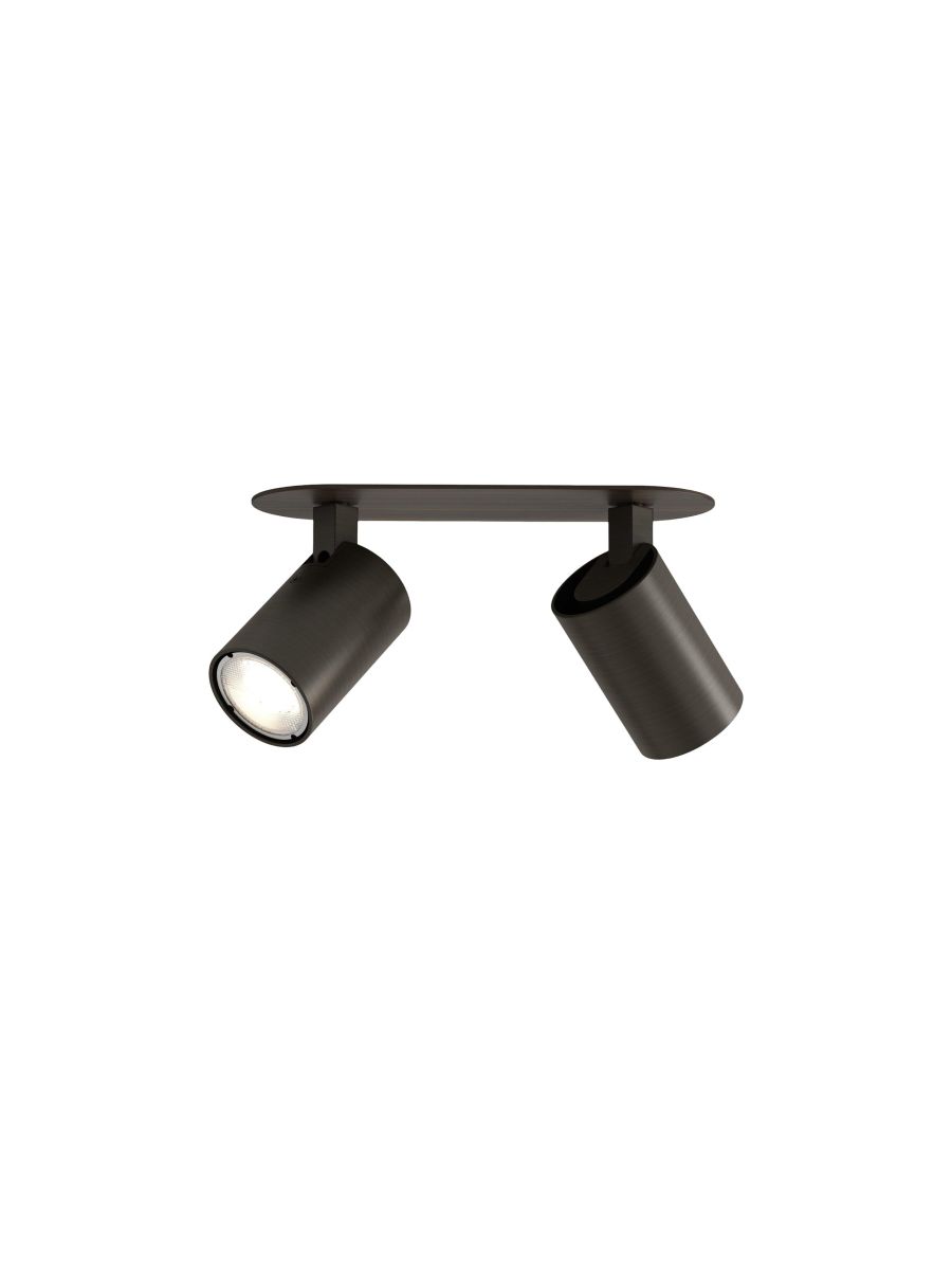 ASCOLI TWIN RECESSED BRONZE