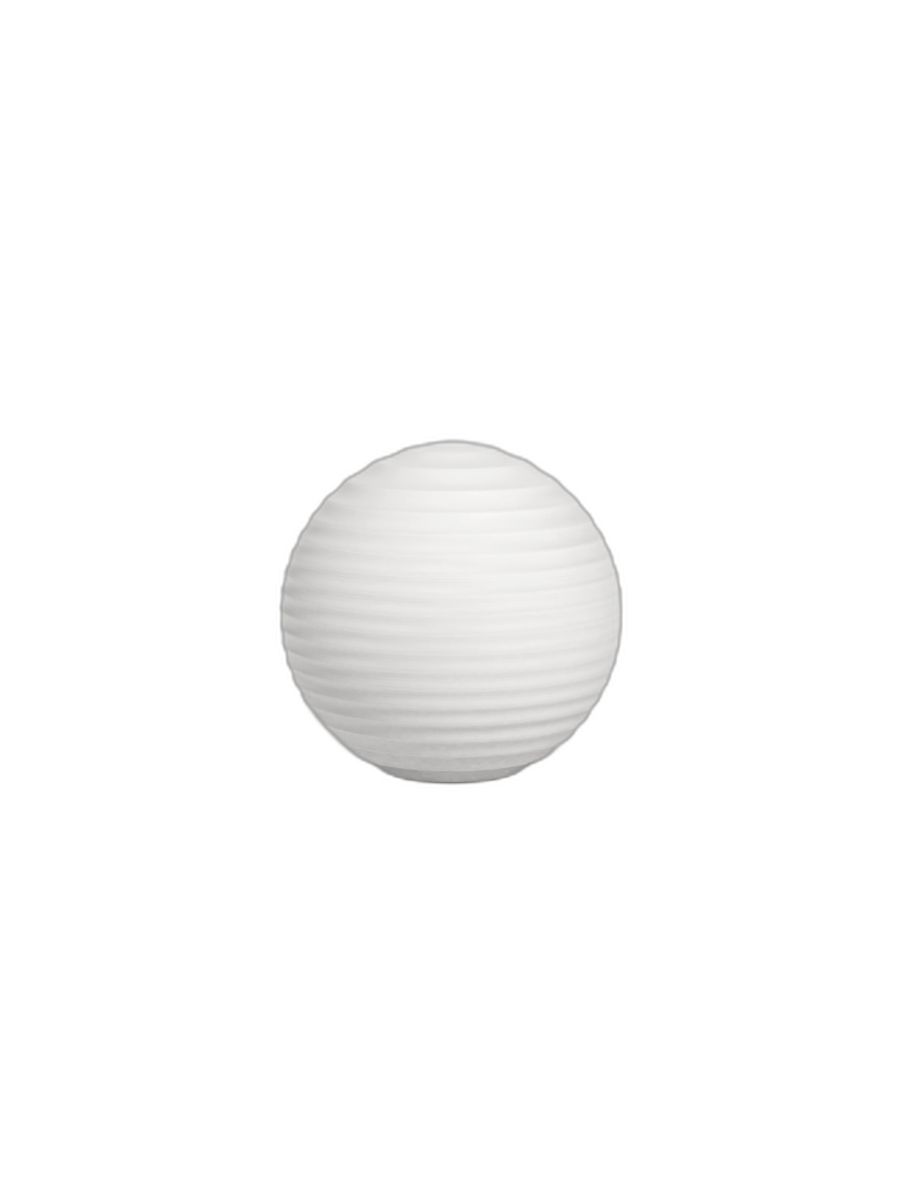 TACOMA RIBBED GLASS WHITE (OPAL)